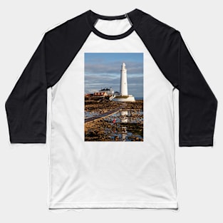 St Mary's Island reflection Baseball T-Shirt